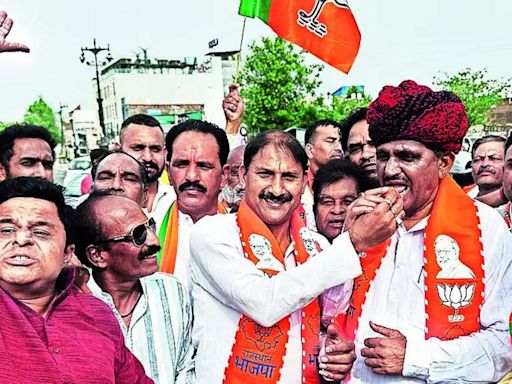 Celebrations in Kota and Jaipur as Om Birla becomes Lok Sabha Speaker | Jaipur News - Times of India