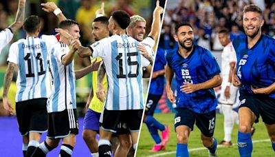 Sin Messi, la selección argentina iniciará su gira amistosa ante El Salvador, en vivo: hora, TV y formaciones
