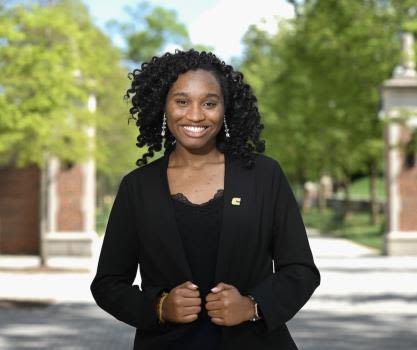 UTC Student Chamyra Teasley Wins Harold Love Outstanding Community Service Award