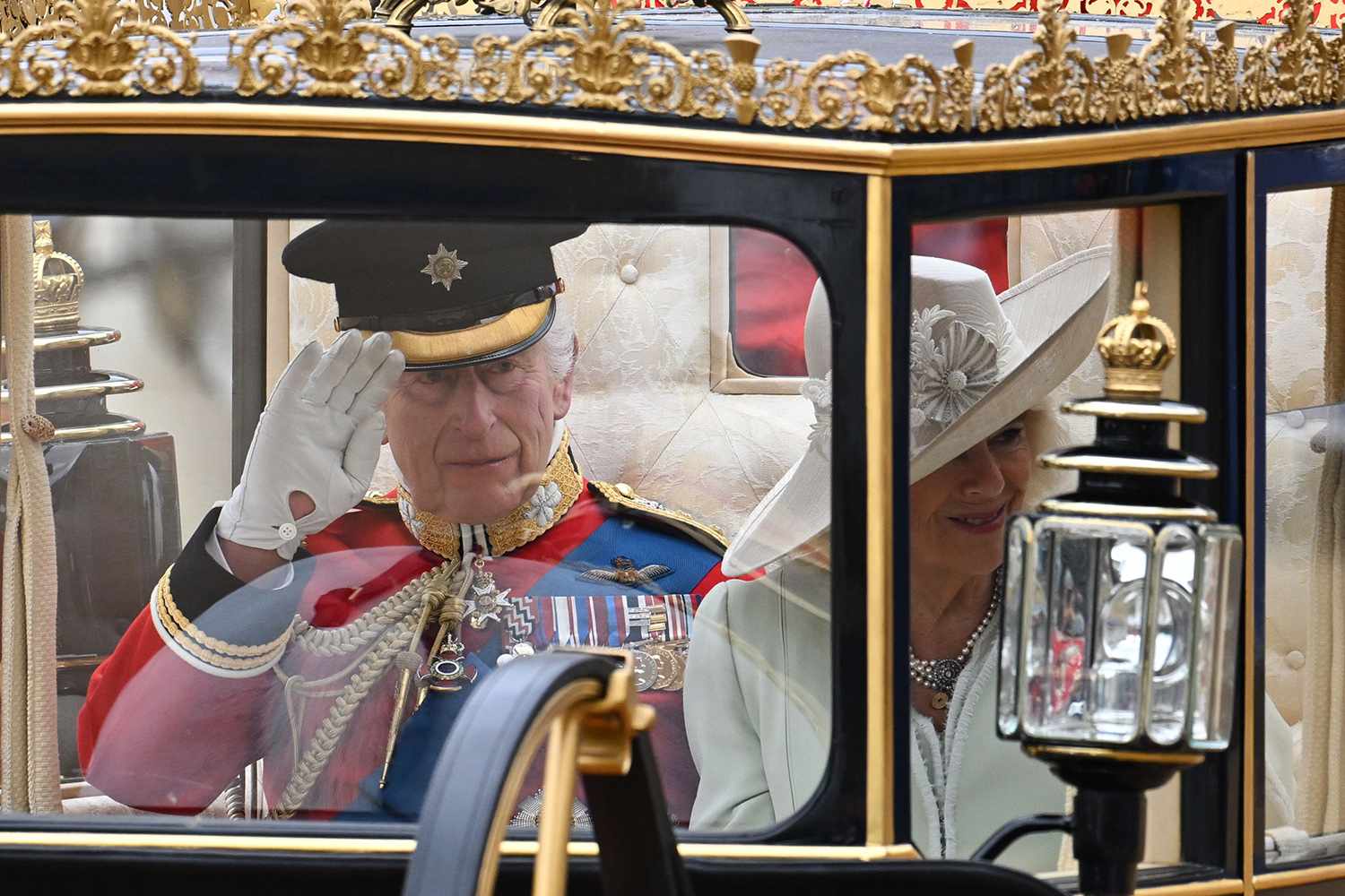 King Charles and Queen Camilla Make Grand Entrance at Trooping the Colour amid the Monarch's Cancer Treatment