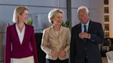 Von der Leyen, Costa y Kallas se reúnen en Bruselas tras su nominación a altos cargos de la UE