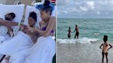 Gabrielle Union, Dwyane Wade and Daughter Kaavia Have the Most ‘Extra’ Beach Day