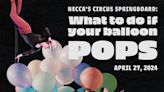 Circus Springboard: What to do if your balloon pops in Vermont at New England Center for Circus Arts 2024