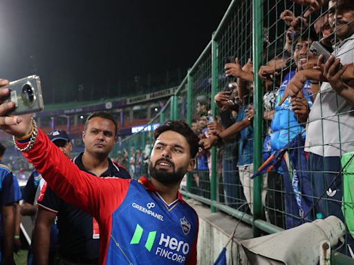 Rishabh Pant, DC Thank Fans