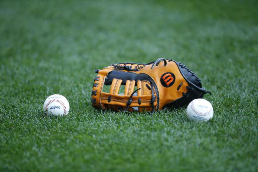 High school center fielder sprints across field to tag runner out at home in viral clip