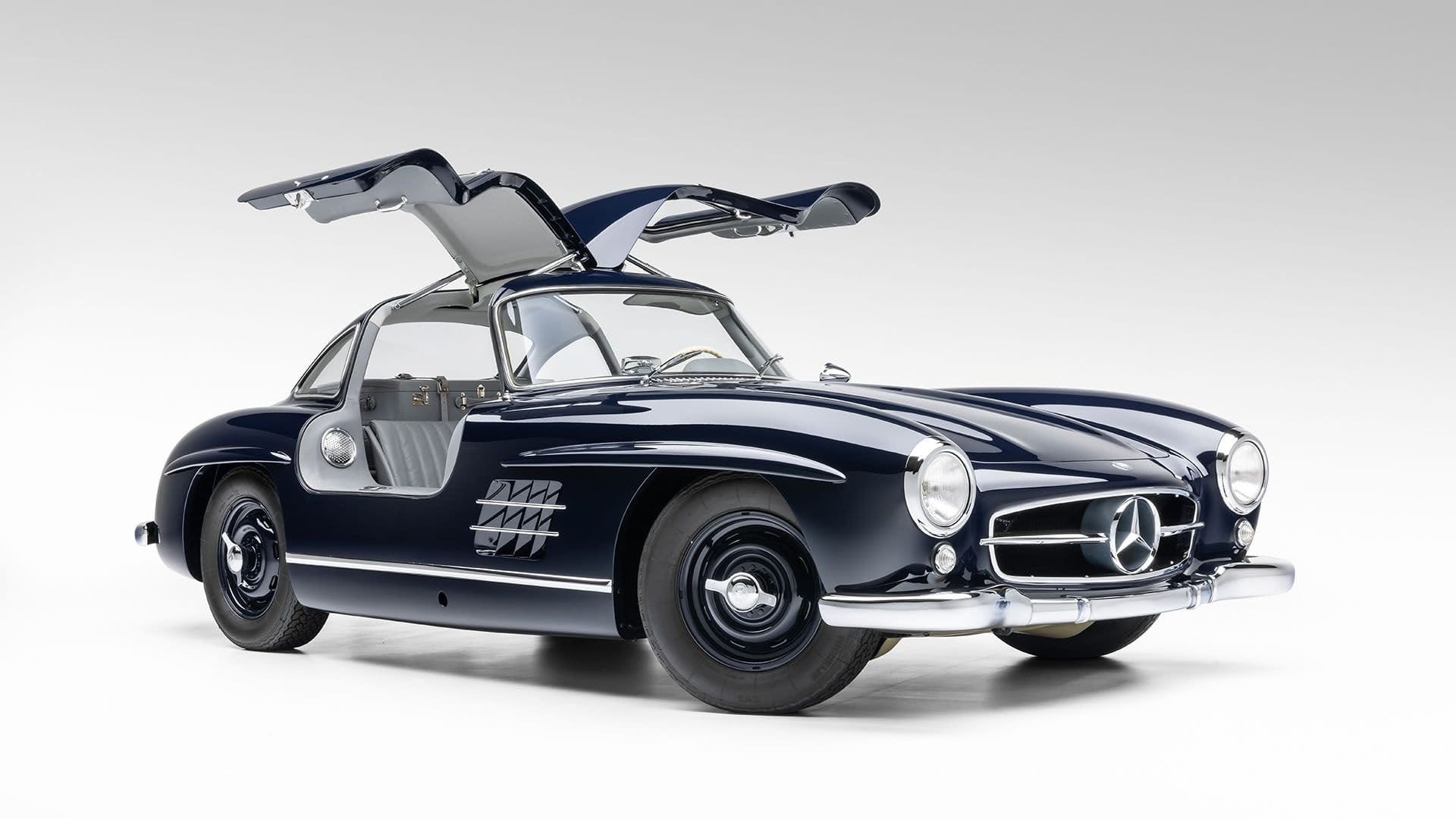 Broad Arrow Auctions is Selling This Gorgeous 1955 300 SL Gullwing in Monterey
