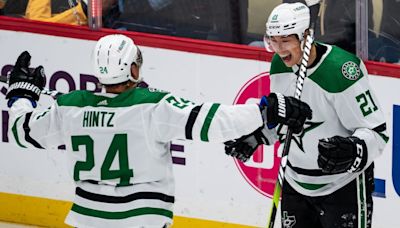 Robertson hat trick leads Stars past Oilers in Game 3 of WCF