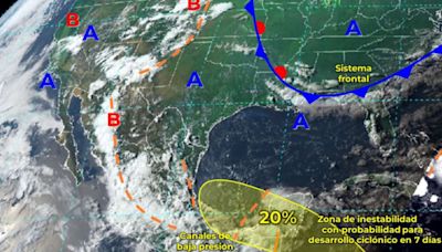 Clima en México este 25 de junio de 2024: Prevén lluvias y torbellinos