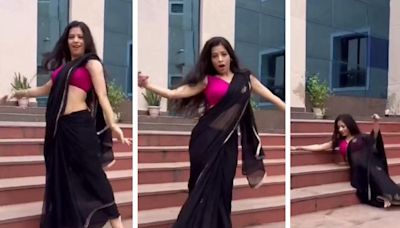 Young Girl Performs Bold Moves On 'Tip Tip Barsa Pani' At Gwalior Collectorate; Dance Reel Viral