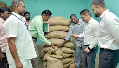 Collector inspects development works in Kadaladi taluk