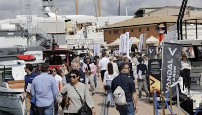 Unas 27.000 personas pasan por la feria náutica de Palma en su cuarenta aniversario