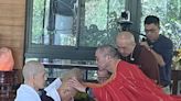 萬佛寺三名信眾剃髮出家 大和尚法藏法師告誡除去舊有壞習慣