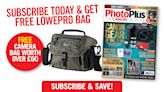 New PhotoPlus: The Canon Magazine issue 213 – free camera bag when you subscribe!