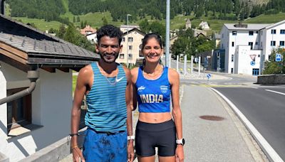 Sable, Parul train in Swiss Alps for Paris Olympics