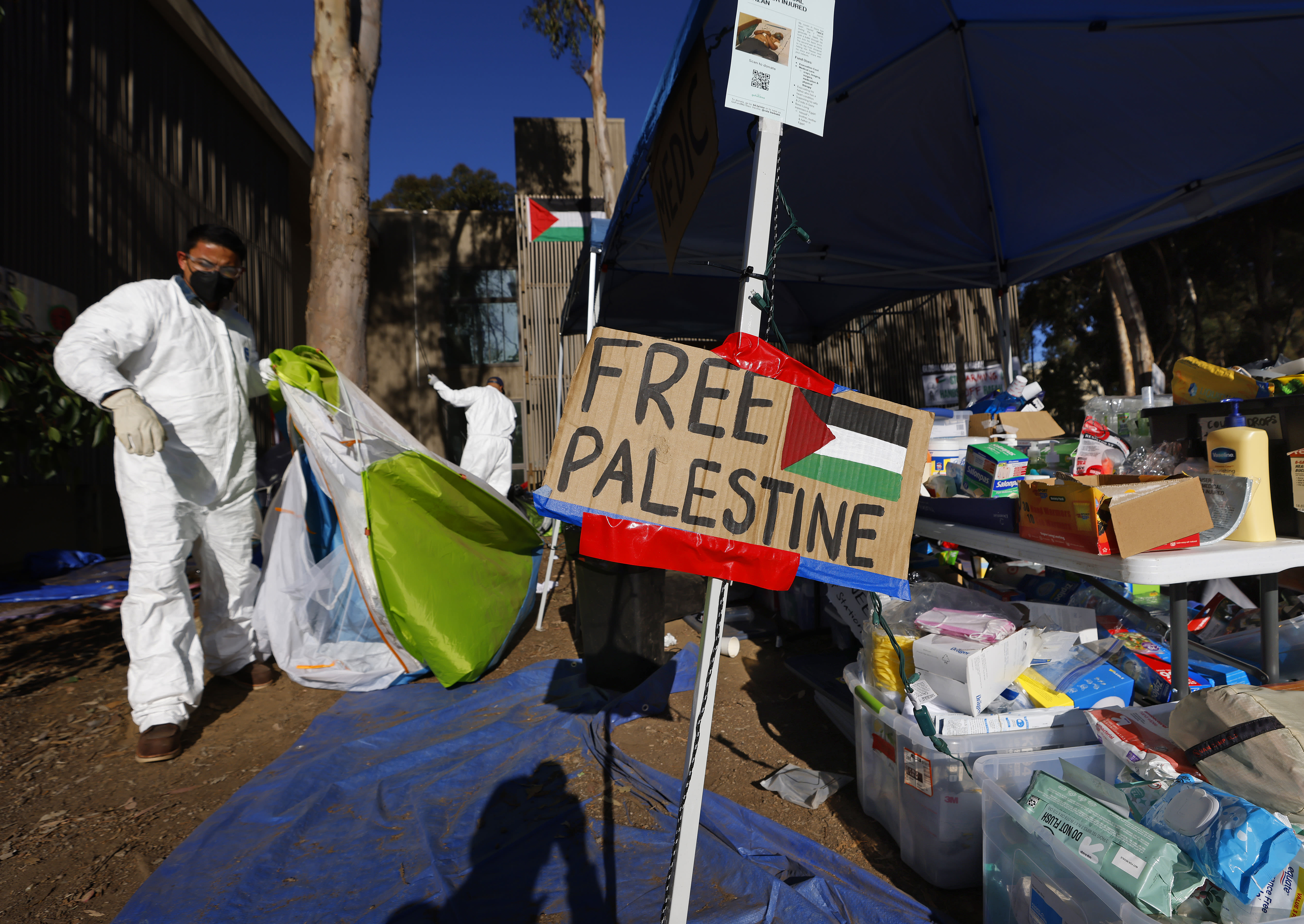 Police crackdown on pro-Palestinian protest at UC San Diego draws criticism