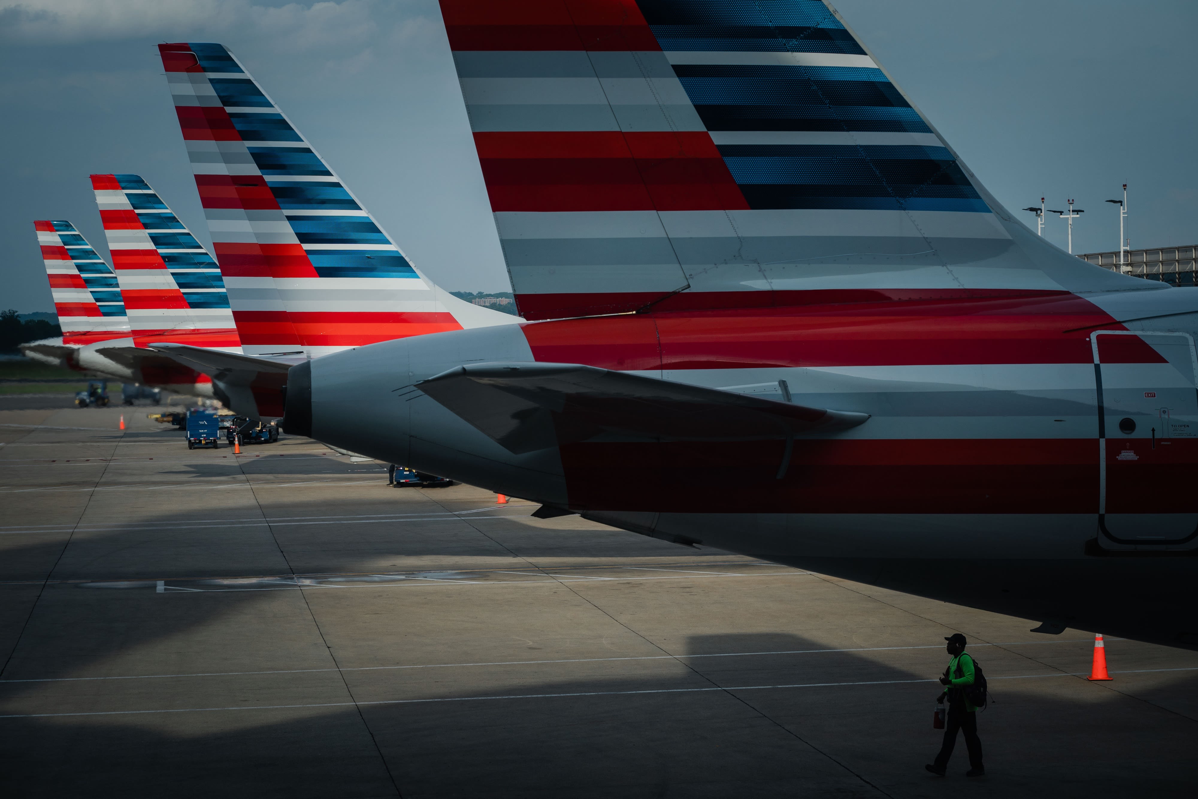 American Airlines flight at National forced to abort takeoff in near miss