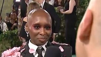 Met Gala 2024: Wicked’s Cynthia Erivo Wanted to Look “Weird” on the Steps - E! Online