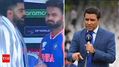 ‘He didn't know the camera was on him’: Sanjay Manjrekar on Virat Kohli’s reaction after Rishabh Pant's dismissal | Cricket News - Times of India