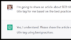 How to write title tags for SEO with ChatGPT
