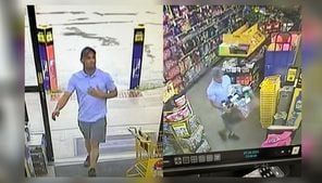 Deputies looking for man accused of stealing from Darke County Dollar General