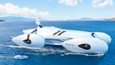 This Bonkers 264-Foot Catamaran Concept Looks Like a Spaceship for the High Seas