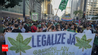 Brazil's Supreme court votes to decriminalize marijuana possession for personal use - Times of India