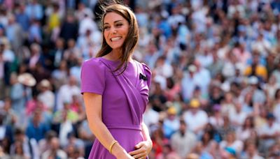 抗癌以來第二度露面 凱特王妃燦笑現身溫網男單決賽全場歡呼