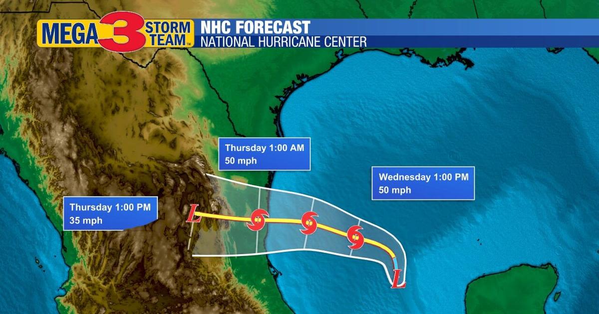 Tropical storm watches issued for Texas, Mexico ahead of likely future Alberto