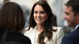 Kate means business in £1.5k blazer as she launches taskforce for Early Childhood