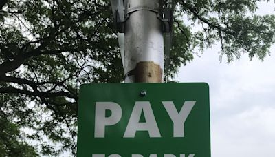 How would I rate the experience of paying to park on Park Avenue? Hmm ...