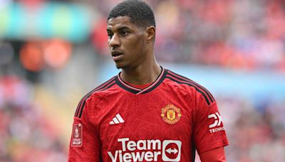 Why is Marcus Rashford not playing for Man Utd against Sheffield United tonight?