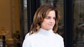 Emma Watson looks like a 1700s Queen with Marie Antoinette hair