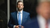 Eric Trump, in the front row of his dad's hush-money trial, bashed Michael Cohen on X while he was on the witness stand