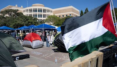 UCI sends suspension notices to several students in the pro-Palestinian encampment on campus