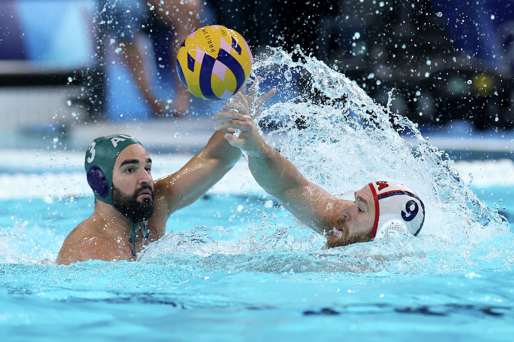 USA water polo overcomes rare Olympics 'brutality penalty,' eliminates Australia