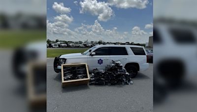 Arkansas State Police seize 120 pounds of illegal marijuana, gun and ammo in Lonoke County traffic stop