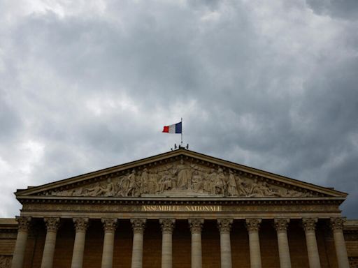 Live: French parliamentary candidates face second-round deadline in race to block far right