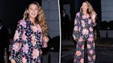 Blake Lively’s floral Chanel suit has fans thinking she stepped out in her pajamas: ‘Just rolled out of bed’