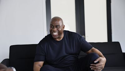 Magic Johnson tells young athletes the secret to staying ahead: Get a manager