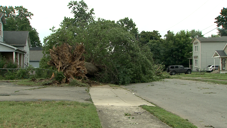 NWS confirms two tornadoes hit the Louisville area on the Fourth of July