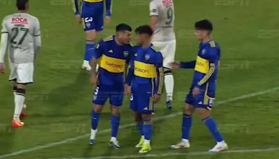 Gary Medel se peleó con un juvenil de Boca Juniors en medio del partido contra Defensa y Justicia: “Dale, corré”
