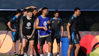 Copa América: sin Lionel Messi, el equipo de la Argentina para jugar frente a Perú, con la ilusión de terminar primero