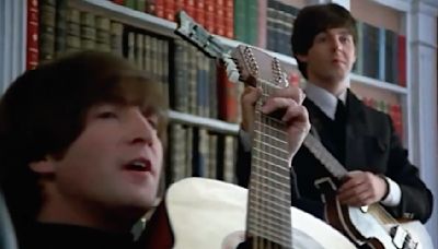 John Lennon's Guitar From The Beatles' 'Help!' Is Up For Auction After Being Lost In An Attic For Fifty Years