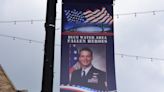 Blue Water Area Fallen Heroes banners on display in honor of Memorial Day
