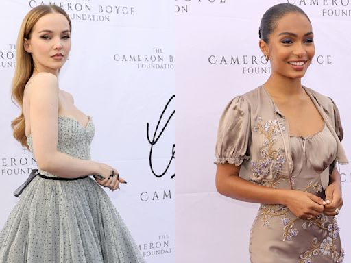 Dove Cameron Goes Strapless in Prabal Gurung, Yara Shahidi Embraces Vintage Christian Dior and More at Cameron Boyce...