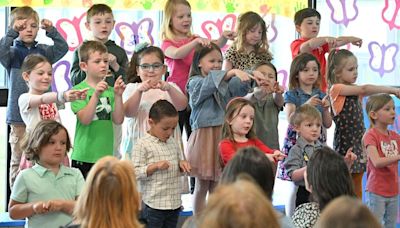 Muffins with Mom honors Mother's Day at Stokes elementary