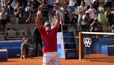 Novak Djokovic wins his first Olympic gold medal by beating Carlos Alcaraz in the men's tennis final