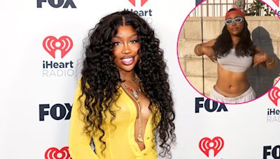 SZA Shows Off Her Natural Hair Before Sweating Her Curls ‘Completely’ Out