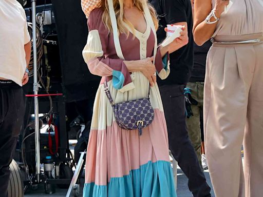 Sarah Jessica Parker’s Nostalgic Wooden Sandals from the 'AJLT…' Set Look Just Like This Pair That's on Sale