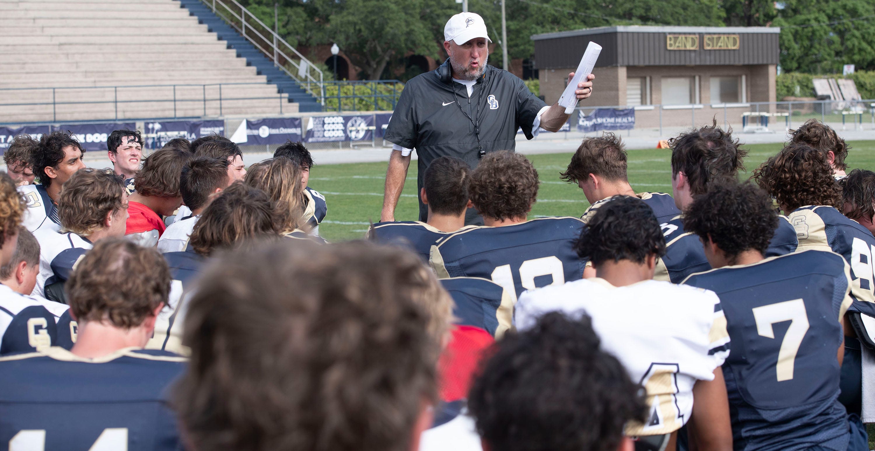 Gulf Breeze football excited for new era under first-year head coach Jim Stomps